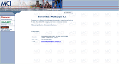 Desktop Screenshot of mci-equipos.cl